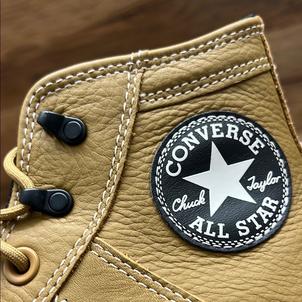 Converse Tan High-Top Sneakers - Picture 7 of 11